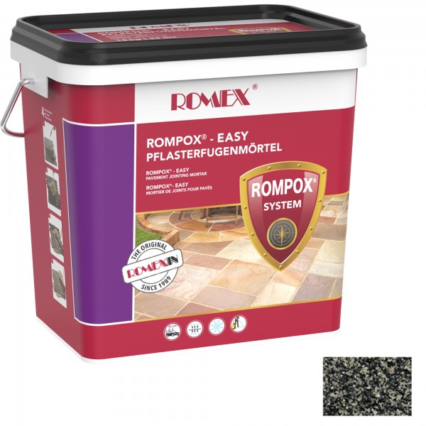 Rompox Easy basalt 15 kg Eimer 1K Pflasterfugenmörtel