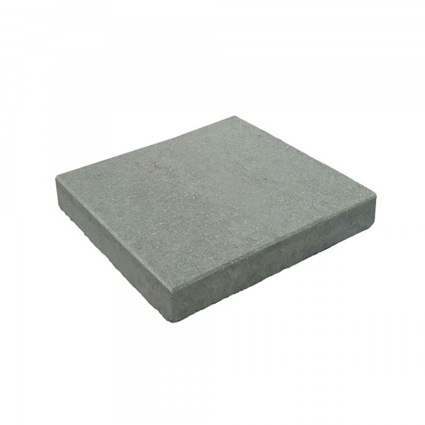 Betonplatte mit Fase 30x30x4 cm zementgrau