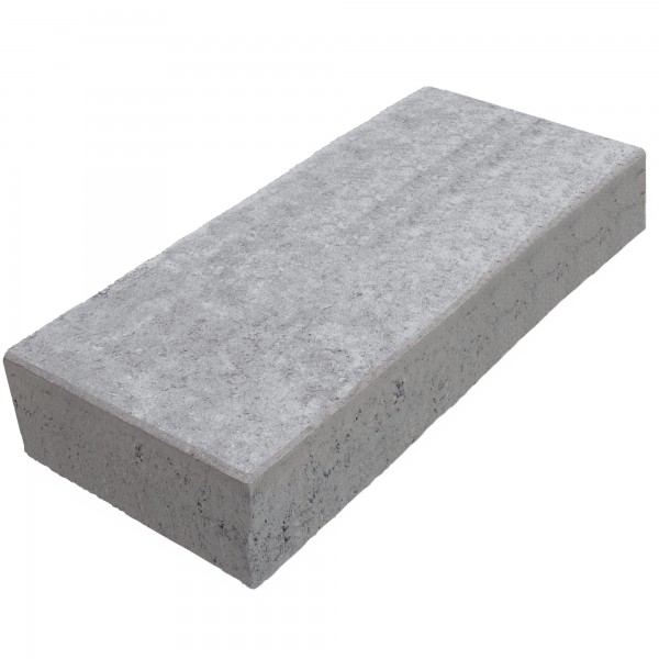 Blockstufe Beton grau 100x40x14 cm