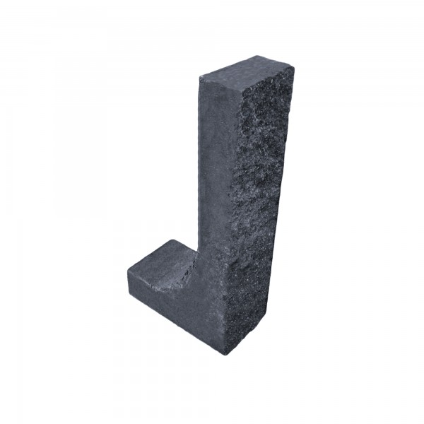 L-Stein Siola basalt 60x16x30x8 cm