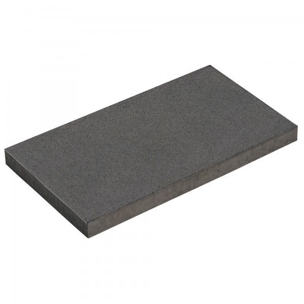 Terrassenplatte Elia 60x30x3 cm schwarz basalt