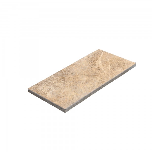 Terrassenplatte Ceratio Roca 80x40x4 cm sandstein Keramik